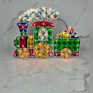 Holographic Twinkling Light Christmas‎ Train